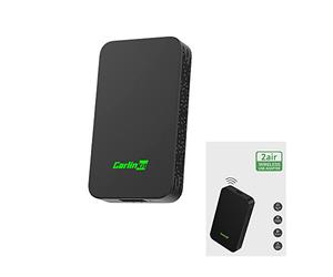 Novedades de 2025 CarlinKit 5.0 Un Innovador Adaptador inalámbrico de Doble conversión, música/mapas/Mensajes en línea, para automóviles con CarPlay/Android Auto con Cable (2016-2025)