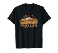 Novedoso Recuerdo campestre con degustación de vinos de Finger Lakes, Nueva York Camiseta
