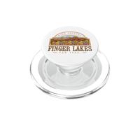 Novedoso Recuerdo campestre con degustación de vinos de Finger Lakes, Nueva York PopSockets PopGrip para MagSafe