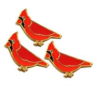 Novel Merk Bird - Juego de alfileres de solapa con diseño de animal volador, pin para sombrero y corbata con cierre trasero, S, Metal, No es una piedra preciosa