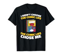Novela Gráfica Manga - Cómics Libros De Historietas Camiseta