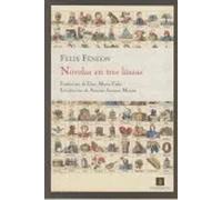 Novelas en tres lineas | Felix Fénéon