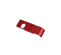 NovelGoal Accesorios para cámaras deportivas, protector lateral de batería, cubierta de batería recargable para cámara deportiva, cubierta de batería para Hero-MAX (rojo)