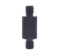 NovelGoal Adaptador convertidor de rosca macho a hembra de 1/4 a 3/8 pulgadas para cámara DSLR, monitor, jaula, trípode, accesorios de luz (doble 1/4 macho)