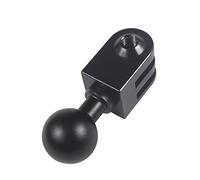 NovelGoal Adaptador de cabeza de bola de aluminio de 17 mm compatible con GoPro Hero 11 10, accesorios de cámara, soporte de teléfono, soporte de grabación de coche