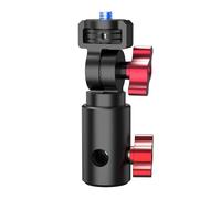 NovelGoal Adaptador de liberación rápida para trípode, soporte de luz de aluminio de 1/10.2 cm-20, compatible con accesorios de fotografía con un diámetro de 10-16 mm (tipo 3)