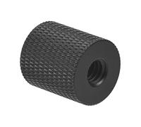 NovelGoal Adaptador de montaje de tuerca roscada de 1/4 pulgadas a M4 M5 M6 M8 M10 para cámara DSLR, adaptador de cabeza de trípode con flash en vivo, soporte de monpod (1/4 a M4)