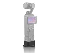 NovelGoal Base de accesorios de expansión de cámara compatible con cámara deportiva DJI Osmo Pocket 3, adaptador de montaje de base de soporte de cardán de silicona