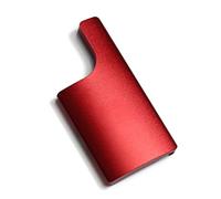 NovelGoal Carcasa protectora impermeable con cierre de aluminio compatible con GoPro Hero 4 3+ accesorio de cámara de acción (rojo)