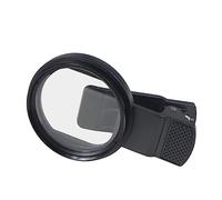 NovelGoal Clip Profesional para c¨¢Mara de Tel¨¦Fono de 52 mm con Lente Macro, Filtro ND Variable CPL Star para Todos los Smartphones, (con Filtro Star 8X, Agujero Redondo)