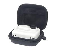 NovelGoal Funda de transporte portátil para cámara Go3/3S con doble cremallera, mini bolsa de almacenamiento antigolpes, funda protectora rígida de viaje (negro)