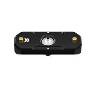 NovelGoal NATO - Barra deslizante tipo riel deslizante, adaptador deslizante de aluminio de liberación rápida con pasadores de localización, tornillo de 1/4 para accesorios de mango superior de cámara