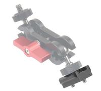 NovelGoal Placa de montaje de monitor compatible con DJI Ronin S Gimbal M4 a 1/4 adaptador de tornillo extensión para monitor Magic Arm Camera Video Adapter