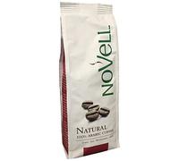 NOVELL - Café en Grano Natural 100% Arábico 250g | Grano Natural para Experiencia Gourmet Premium | Fácil Uso con Válvula Unidireccional | Arábica Sostenible