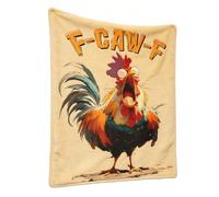 Novelty Blankets for Adults - Chicken Winter Soft Gag Wrap, Novelty Blanket Bed Throws Bedroom Decor | for Couch Bedroom Living Room Farmhouse Office Men Women Kids Holiday Stocking Stuffers Amusing