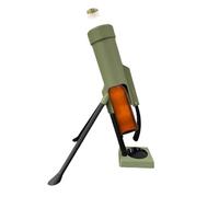 Novelty Bottle Opener - Desk Hands Free Push Down Tool, Automatic Beer Cap Remover with Magnetic Catch, Sturdy Stainless Steel Bar Accessory, Ideal for Man Cave Holiday Gathering Parties