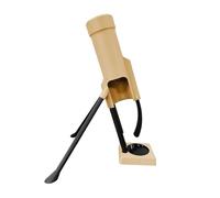 Novelty Bottle Opener, Push Down Beer Tool, Hands-Free Launcher with Compact Build, Fun Utility with Sturdy Grip, 4.72x4.72x9.45 inches Bar Accessory, Practical Aid for Kitchen Home Party Holiday