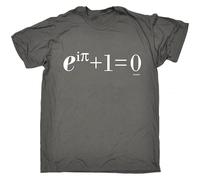 Novelty Funny Top Euler Equation New Premium Loose Fit T Shirt Grey L
