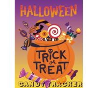 Novelty Trick or Treat Tracker for Kids | Halloween Candy Log Book: Keep Halloween candy fun, safe, and organised! Includes allergy info, candy ... planning pages - perfect for kids aged 4-10.