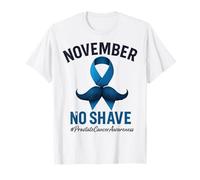 November No Shave Prostate Cancer Awareness Camiseta