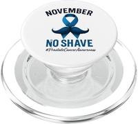 November No Shave Prostate Cancer Awareness PopSockets PopGrip para MagSafe