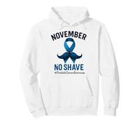 November No Shave Prostate Cancer Awareness Sudadera con Capucha