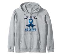 November No Shave Prostate Cancer Awareness Sudadera con Capucha