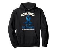 November No Shave Prostate Cancer Awareness Sudadera con Capucha