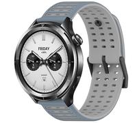 NovemFoal Correa de repuesto compatible con Xiaomi Watch S4/S3, correa deportiva de silicona transpirable a prueba de sudor, suave para Redmi Watch 5 Active/Lite, talla única, Silicona, No es una