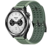 NovemFoal Correa de repuesto compatible con Xiaomi Watch S4/S3, correa deportiva de silicona transpirable a prueba de sudor, suave para Redmi Watch 5 Active/Lite, talla única, Silicona, No es una