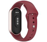 NovemFoal Correas de repuesto de silicona diseñadas para Xiaomi Band 10/9/8, pulseras deportivas suaves y coloridas, talla única, Silicona, No es una piedra preciosa