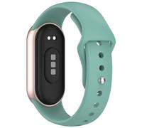 NovemFoal Correas de repuesto de silicona diseñadas para Xiaomi Band 10/9/8, pulseras deportivas suaves y coloridas, talla única, Silicona, No es una piedra preciosa