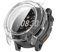 NovemFoal Funda compatible con COROS NOMAD Protector de pantalla, cubierta protectora de película de vidrio templado de policarbonato, cubiertas de cobertura completa (transparente)