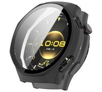 NovemFoal Funda todo en uno con protector de pantalla integrado compatible con Huawei Watch GT 6 Pro, carcasa protectora de cobertura completa para una mejor defensa (negro mate)