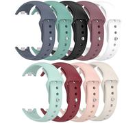 NovemFoal Paquete de 9 correas de repuesto de silicona diseñadas para Xiaomi Band 10, pulseras deportivas suaves y coloridas