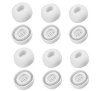 NovemFoal Tapones de repuesto compatibles con Huawei Freebuds 7i, almohadillas de silicona suave para auriculares intraurales para Freebuds 7i/6i/5i/4i, 3 tamaños, 6 pares (blanco)