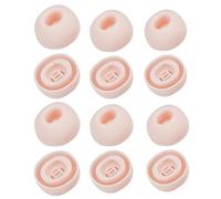 NovemFoal Tapones de repuesto compatibles con Huawei Freebuds 7i, almohadillas de silicona suave para auriculares intraurales para Freebuds 7i/6i/5i/4i, 3 tamaños, 6 pares (rosa)