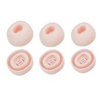 NovemFoal Tapones para auriculares compatibles con Huawei Freebuds 7i, almohadillas de silicona suave de repuesto para auriculares intraurales Freebuds 7i/6i/5i/4i, 3 tamaños, 3 pares (rosa)