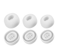 NovemFoal Tapones para auriculares compatibles con Huawei Freebuds 7i, almohadillas de silicona suave de repuesto para auriculares intraurales Freebuds 7i/6i/5i/4i, 3 tamaños, 3 pares (blanco)