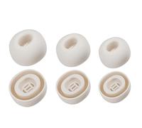 NovemFoal Tapones para auriculares compatibles con Huawei Freebuds 7i, almohadillas de silicona suave de repuesto para auriculares intraurales Freebuds 7i/6i/5i/4i, 3 tamaños, 3 pares (blanquecino)