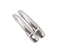 NOVEMS manija de puerta exterior automóvil Embellecedor Manija Puerta Cromado Para Peugeot 208 2012 2013 2014 2015 2016 2017 2018 2019, Diseño Coche(2 door)