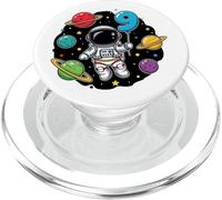 Noveno Cumpleaños Astronauta Planetas Noveno Lindo Espacio Adorable PopSockets PopGrip para MagSafe