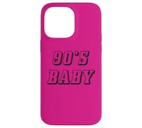 Noventa Era Nostalgia Lover Retro Born 90s Baby Vibes Carcasa para iPhone 14 Pro MAX