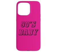 Noventa Era Nostalgia Lover Retro Born 90s Baby Vibes Carcasa para iPhone 15 Pro MAX