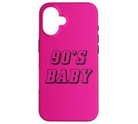 Noventa Era Nostalgia Lover Retro Born 90s Baby Vibes Carcasa para iPhone 16
