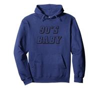 Noventa Era Nostalgia Lover Retro Born 90s Baby Vibes Sudadera con Capucha