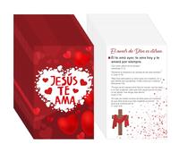 Noveread 200 tarjetas de salvación del Evangelio español, postales sagradas de bolsillo, postales de oración, versículos cristianos inspiradores de la Biblia para regalos cristianos para mujeres y