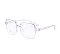 NOVESIXTDAT Gafas de Lectura cuadradas de Gran tamaño for Mujeres y Hombres, Lector de Bloqueo de luz Azul Elegante Extra Grande, anteojos antideslumbrantes (Color : Purple, Size : +1.50)