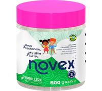 Novex Gel Estilizador My Little Curls para Niños de 3+, Enriquecido con Aceite de Ricino, Fija tus Rizos y Añade Brillo, Adecuado para todo Tipo de Rizos y Texturas 500 g