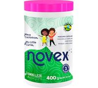 Novex Mascarilla Capilar My Little Curls para Niños de 3+, Enriquecida con Aceite de Ricino y D-Pantenol para Hidratación Profunda Dejando el Cabello Suave e Hidratado, para todo Tipo de Rizos 400g